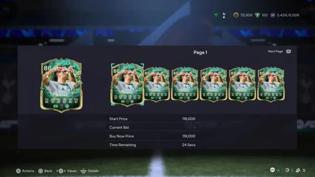 FIFA Market Trading Signaller